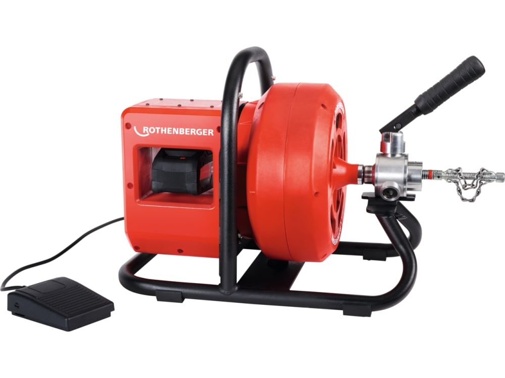 RODRUM VarioClean Kanal Açma Tam Set Akü ve Şarj cihazı