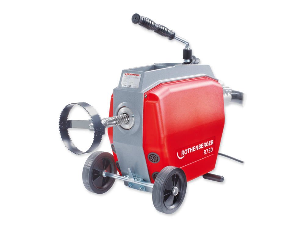 R750 Hortumlu Boru Temizleme Makinesi