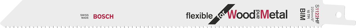 S 1122 HF Flexible for Wood and Metal Panter Testere Bıçağı