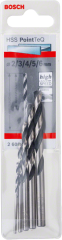 5 Parçalı HSS Twist Drill Bit PointTeQ Set