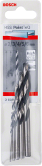5 Parçalı HSS Twist Drill Bit PointTeQ Set