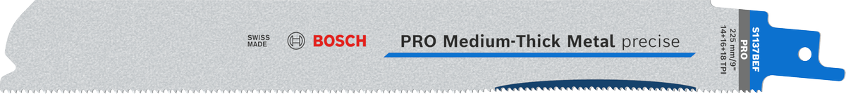 PRO Medium-Thick Metal precise S1137BEF Bıçak