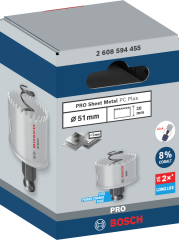 PRO Sheet Metal PC Plus Delik Açma Testeresi