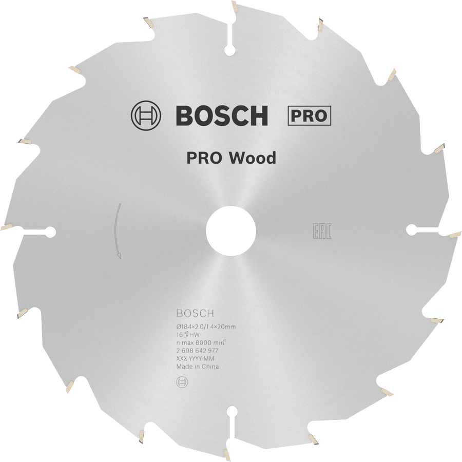 PRO Wood Daire Testere Bıçağı