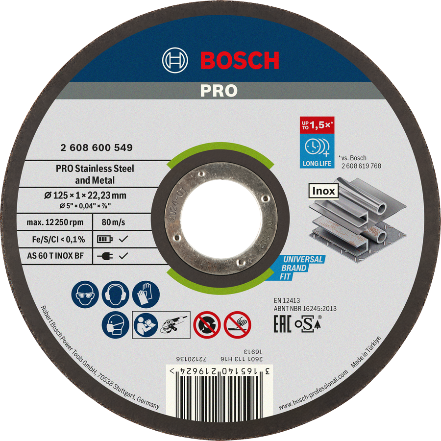 PRO Stainless Steel and Metal Kesme Diski