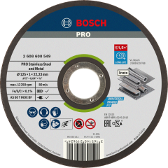 PRO Stainless Steel and Metal Kesme Diski
