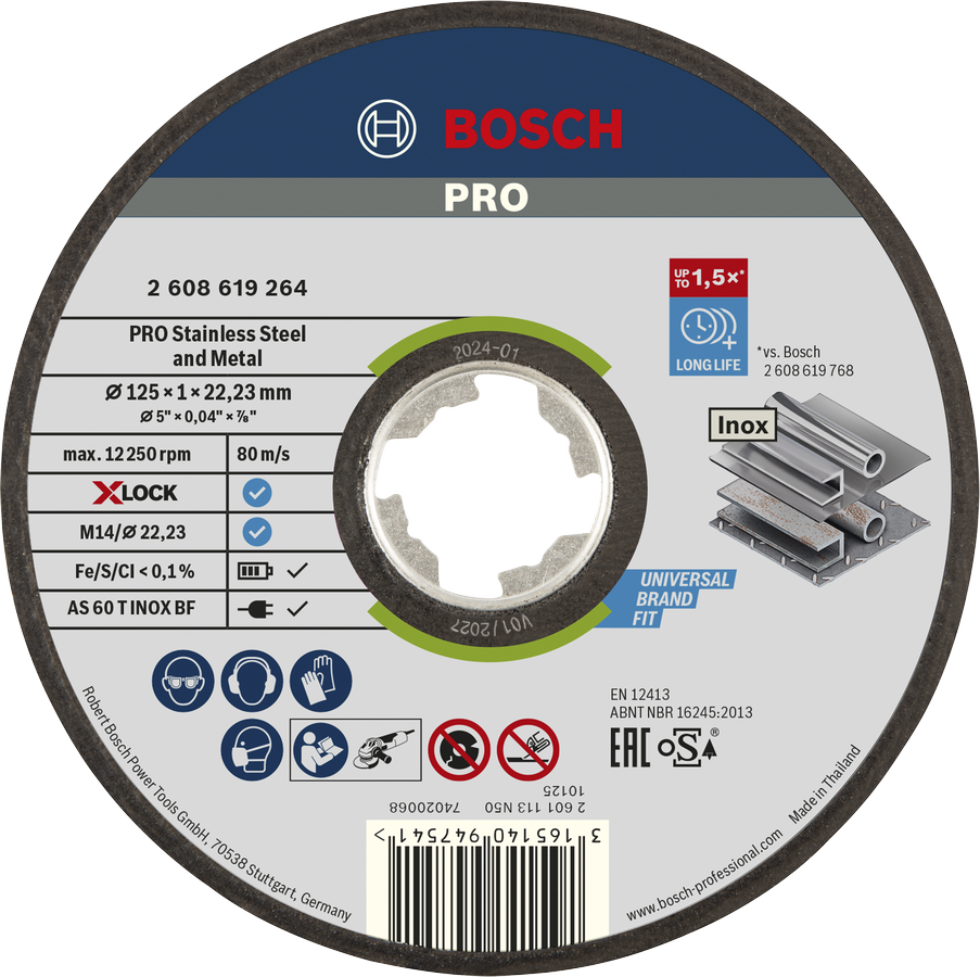 PRO Stainless Steel and Metal Kesme Diski