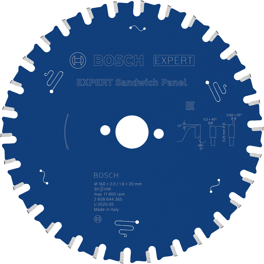 EXPERT Sandwich Panel Daire Testere Bıçağı