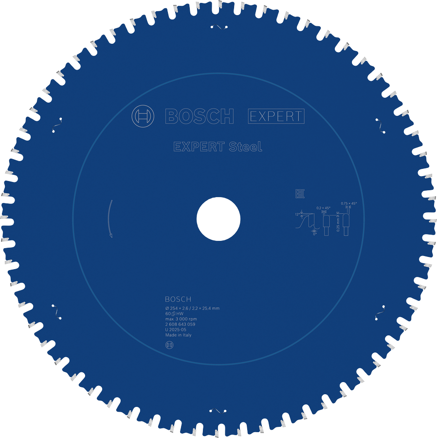 EXPERT Steel Daire Testere Bıçağı