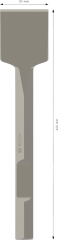PRO HEX 28-4C Yassı Keski