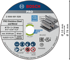 PRO Stainless Steel and Metal Kesme Diski