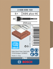 PRO SDS plus-4C Yassı Keski Seti